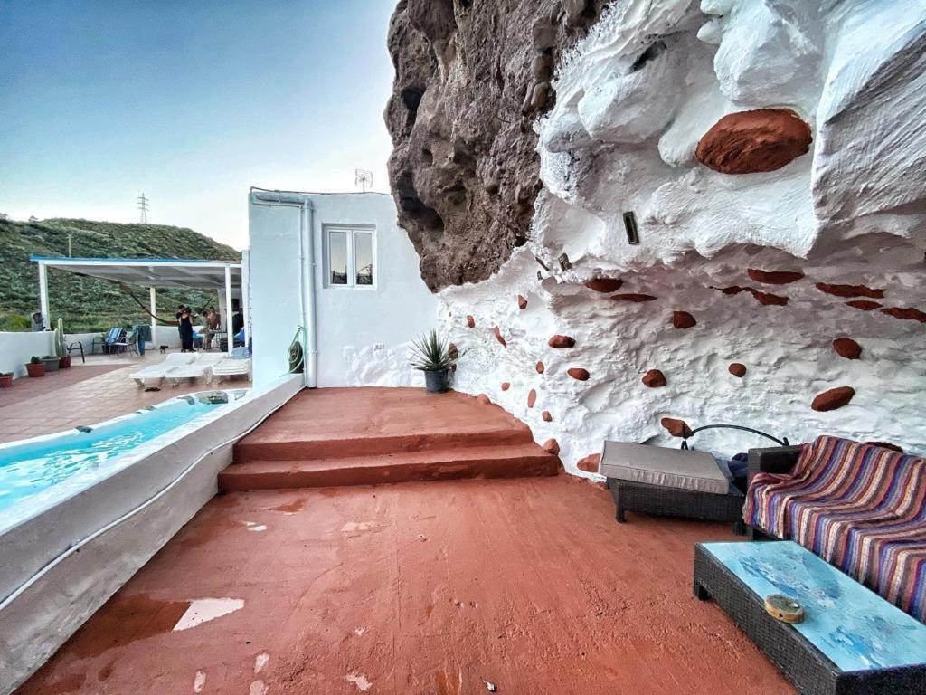 Вилла Casas Cuevas Tecen Вальсекильо Экстерьер фото