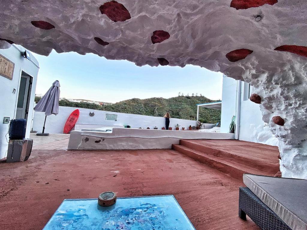 Вилла Casas Cuevas Tecen Вальсекильо Экстерьер фото